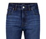 Gardeur Reza Blue Roots Authentic Denim Look Structure Comfort Stretch Jeans Dark Stone Blue Used