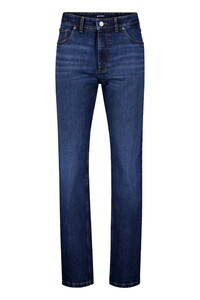 Gardeur Reza Blue Roots Authentic Denim Look Structure Comfort Stretch Jeans Dark Stone Blue Used