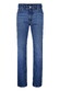 Gardeur Reza Blue Roots Authentic Denim Look Structure Comfort Stretch Jeans Stone Blue Used
