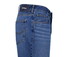 Gardeur Reza Blue Roots Authentic Denim Look Structure Comfort Stretch Jeans Stone Blue Used