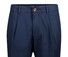 Gardeur Roman Leisure Luxury Herringbone Weave Heavy Weight Cotton Pants Dark Marine