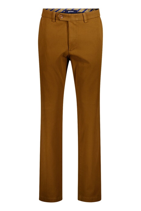 Gardeur Roman Leisure Luxury King Twill Soft Touch Comfort Stretch Broek Camel