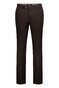 Gardeur Roman Leisure Luxury King Twill Soft Touch Comfort Stretch Broek Donker Bruin