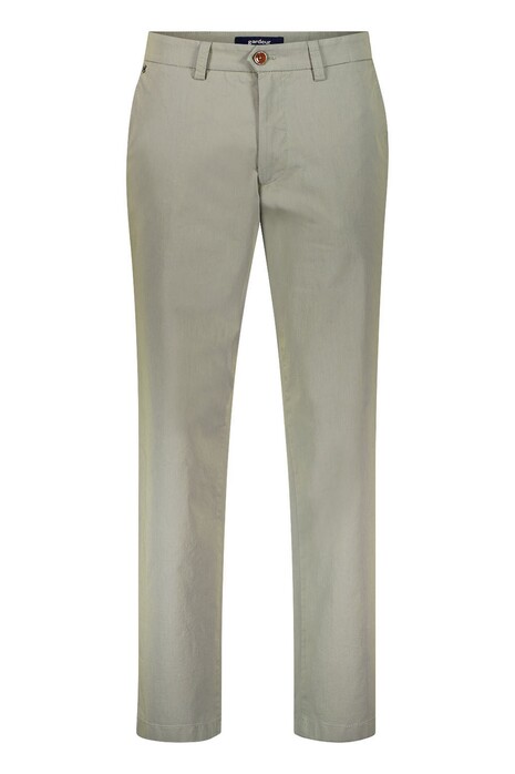 Gardeur Roman Solaro Cotton Cool Touch Bi-Color Micro Twill Broek Khaki