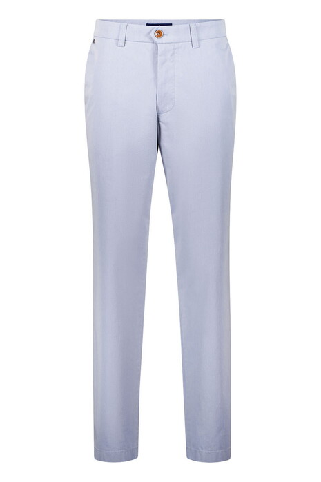 Gardeur Roman Solaro Cotton Cool Touch Bi-Color Micro Twill Broek Licht Blauw