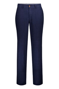 Gardeur Ruben Fine Linen Cool Touch Superior Yarn Dye Pants Dark Navy