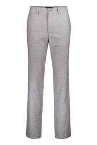 Gardeur Ruben Iconic Authentic Chino Look Cotton Linen Comfort Stretch Pants Grey