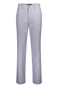 Gardeur Ruben Iconic Authentic Chino Look Cotton Linen Comfort Stretch Pants Light Marine