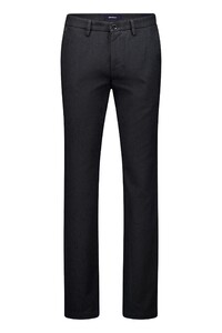 Gardeur Savage-2 Ewoolution Micro Texture Pattern Broek Anthracite