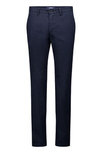 Gardeur Savage-2 Ewoolution Micro Texture Pattern Broek Dark Navy