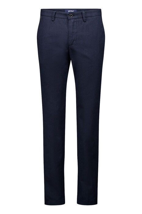 Gardeur Savage-2 Ewoolution Micro Texture Pattern Broek Dark Navy