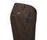 Gardeur Savage-2 Ewoolution Micro Texture Pattern Broek Donker Bruin