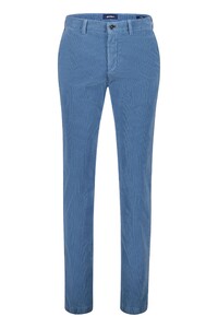 Gardeur Savage-2 High Comfort Organic Cotton Corduroy Corduroy Broek Licht Blauw