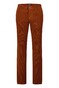 Gardeur Savage-2 High Comfort Organic Cotton Corduroy Corduroy Broek Roest