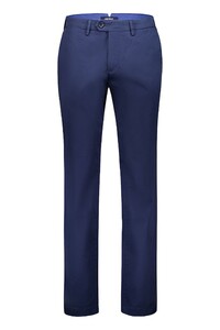 Gardeur Savage-3 Organic Gabardine Cotton Blend Comfort Stretch Pants Dark Marine