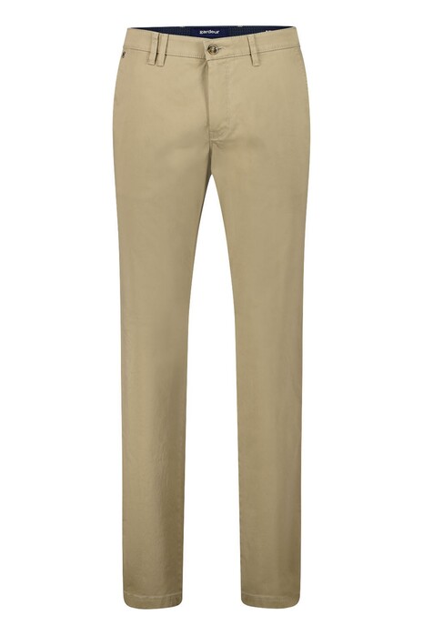 Gardeur Seven-1 Cotton Satin Broek Camel Ton
