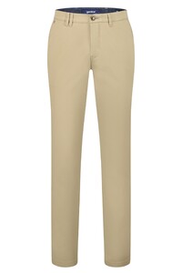 Gardeur Seven Slim-Fit Iconic Khakis Broek Licht Beige