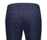 Gardeur Sonny-8 Fine Check Pattern Cotton Blend Broek Marine