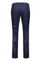 Gardeur Sonny-8 Fine Check Pattern Cotton Blend Broek Marine