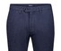Gardeur Sonny-8 Fine Check Pattern Cotton Blend Broek Marine