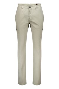 Gardeur Subway Cargo Extra Fine Maco Cotton Yarn Tencel Blend Pants Light Khaki
