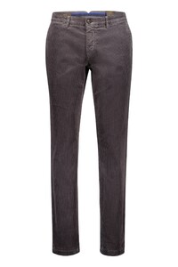 Gardeur Subway Genua Corduroy Cotton Tencel Subtle Stretch Corduroy Broek Grijs