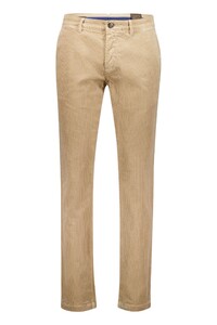 Gardeur Subway Genua Corduroy Cotton Tencel Subtle Stretch Corduroy Broek Zand
