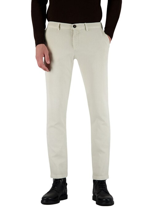 Gardeur Subway Uni Flat Front Broek Light Stone