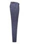 Gardeur Tolino Criss-Cross Texture Cotton Linnen Blend Broek Marine