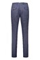 Gardeur Tolino Criss-Cross Texture Cotton Linnen Blend Broek Marine