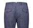 Gardeur Tolino Criss-Cross Texture Cotton Linnen Blend Pants Marine