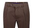 Gardeur Tolino King Twill Soft Cashmere Touch Pants Dark Brown