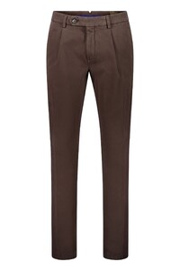 Gardeur Tolino King Twill Soft Cashmere Touch Pants Dark Brown