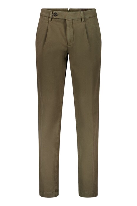 Gardeur Tolino King Twill Soft Cashmere Touch Pants Dark Green
