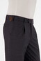 Gardeur Tolino Tropical Weave Lightweight Wool Blend Broek Donker Grijs