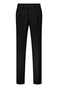 Gardeur Tolino Tropical Weave Lightweight Wool Blend Pants Black