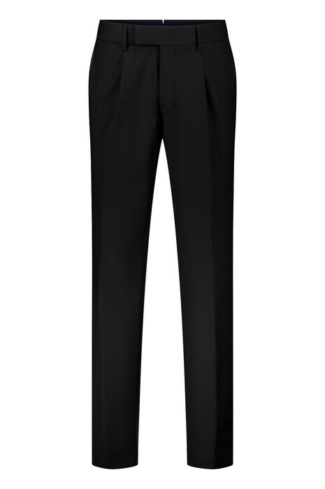 Gardeur Tolino Tropical Weave Lightweight Wool Blend Pants Black