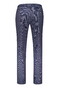 Gardeur Tonic-4 Fine Allover Texture Pattern Broek Marine