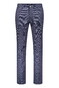Gardeur Tonic-4 Fine Allover Texture Pattern Broek Marine