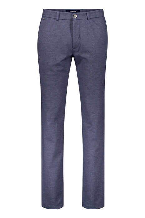 Gardeur Tonic-4 Fine Allover Texture Pattern Pants Marine