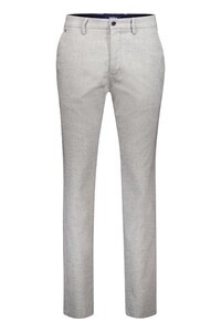 Gardeur Tonic Easy Flannel Comfort Stretch Wool Look Pants Light Grey