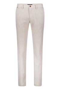 Gardeur Tonic Leisure Luxury Subtle Texture Pattern Smooth Touch Finish Broek Licht Beige