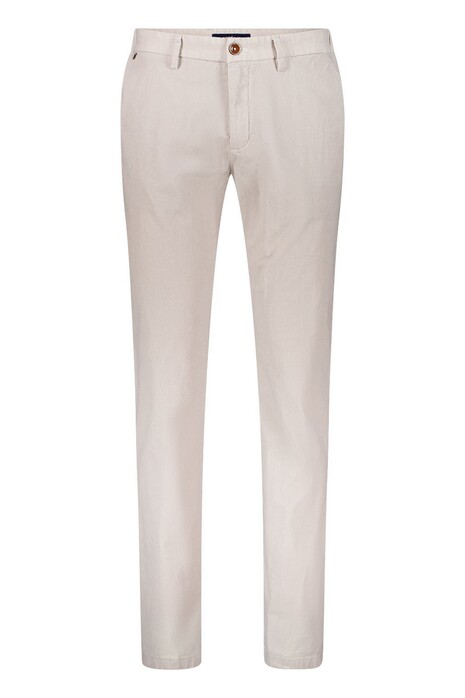 Gardeur Tonic Leisure Luxury Subtle Texture Pattern Smooth Touch Finish Broek Licht Beige