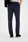 Gardeur Tonic Patterned Jersey Flanel Touch Cosy Comfort Wool Look Broek Marine