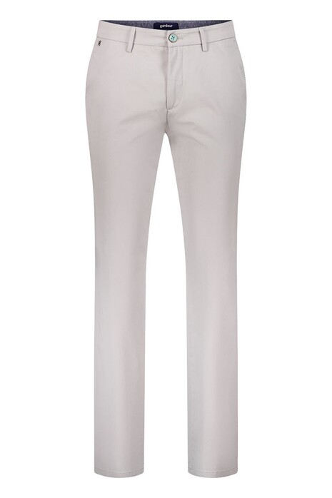 Gardeur Tonic Ultra Lightweight Cotton Comfort Stretch Resort Chick Broek Licht Grijs