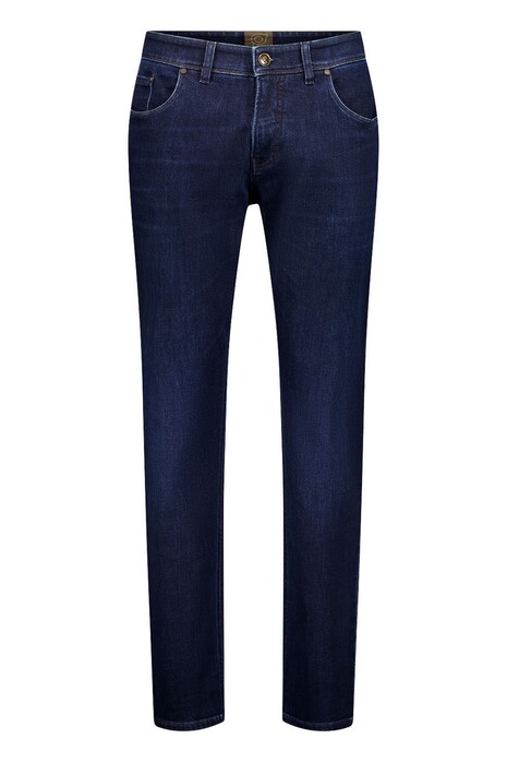 Gardeur Trama Luxurious 5-Pocket Cotton Cashmere Denim Jeans Dark Stone Used