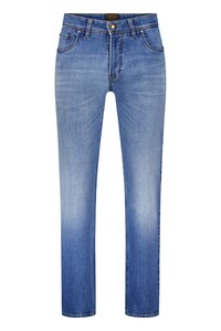 Gardeur Trama Luxurious 5-Pocket Cotton Cashmere Denim Jeans Light Stone Used