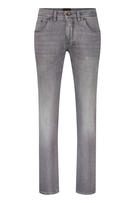 Gardeur Trama Luxurious 5-Pocket Cotton Cashmere Denim Jeans Pavement Used