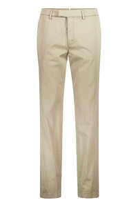 Gardeur Tybalt-4 Finest Supima Cotton Lightweight Satine Cool Silk Touch Broek Khaki