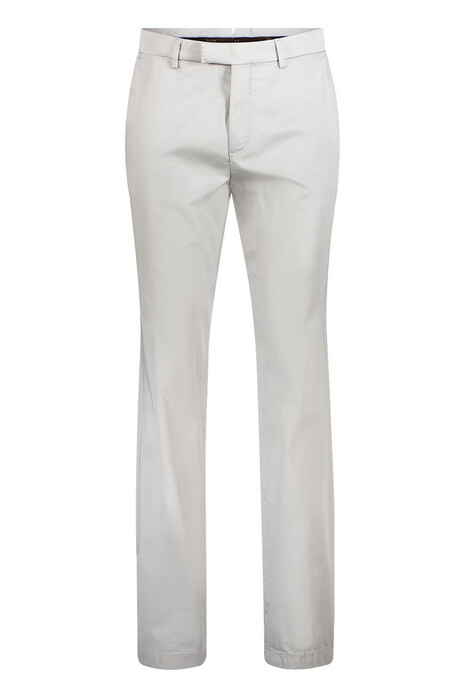 Gardeur Tybalt-4 Finest Supima Cotton Lightweight Satine Cool Silk Touch Broek Licht Grijs